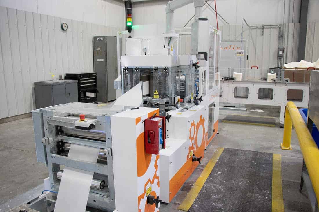 American Custom Converting leader in nonwoven folding converters