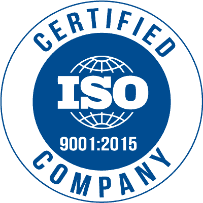 Certified ISO Company 9001-2015